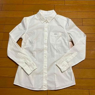 ラコステ(LACOSTE)のラコステ　シャツ　白(シャツ/ブラウス(長袖/七分))