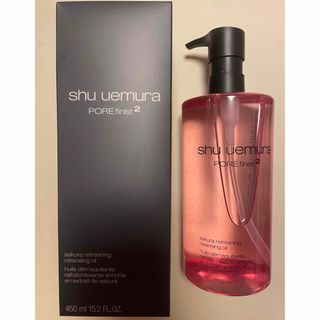 シュウウエムラ(shu uemura)の【新品】シュウウエムラ クレンジングオイル フレッシュクリアサクラ 450ml(クレンジング/メイク落とし)