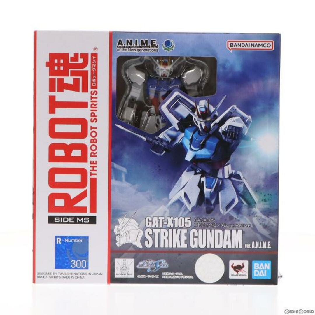 ROBOT魂(SIDE MS) GAT-X105 ストライクガンダム ver. A.N.I.M.E. 機動戦士ガンダムSEED(シード) 完成品 可動フィギュア バンダイスピリッツ