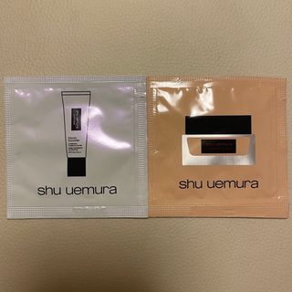 シュウウエムラ(shu uemura)のshu uemuraシュウウエムラ メイクアップベース&クリームファンデーション(サンプル/トライアルキット)