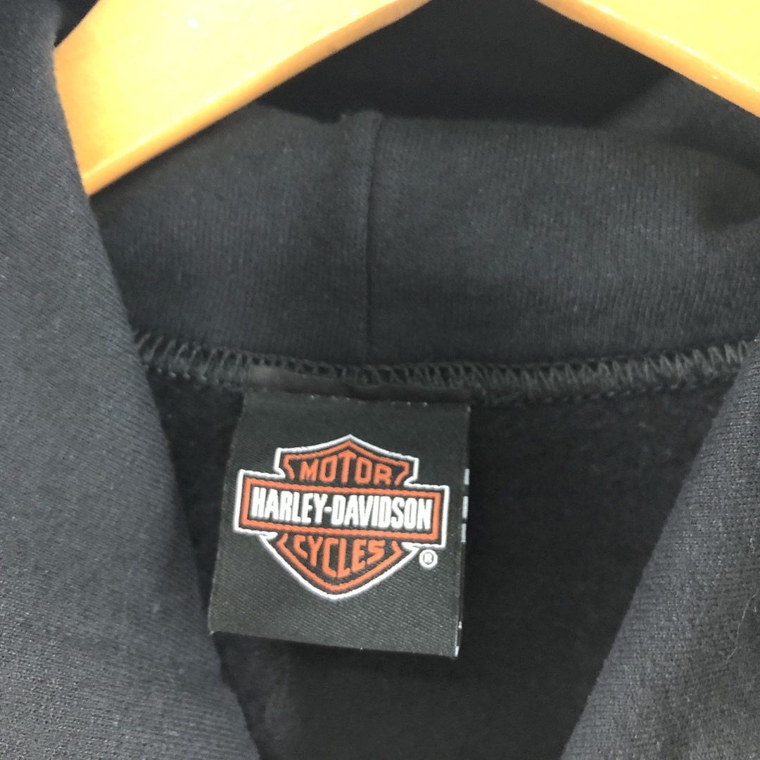 ハーレーダビッドソン Harley-Davidson ドクロ柄 スカル柄 両面