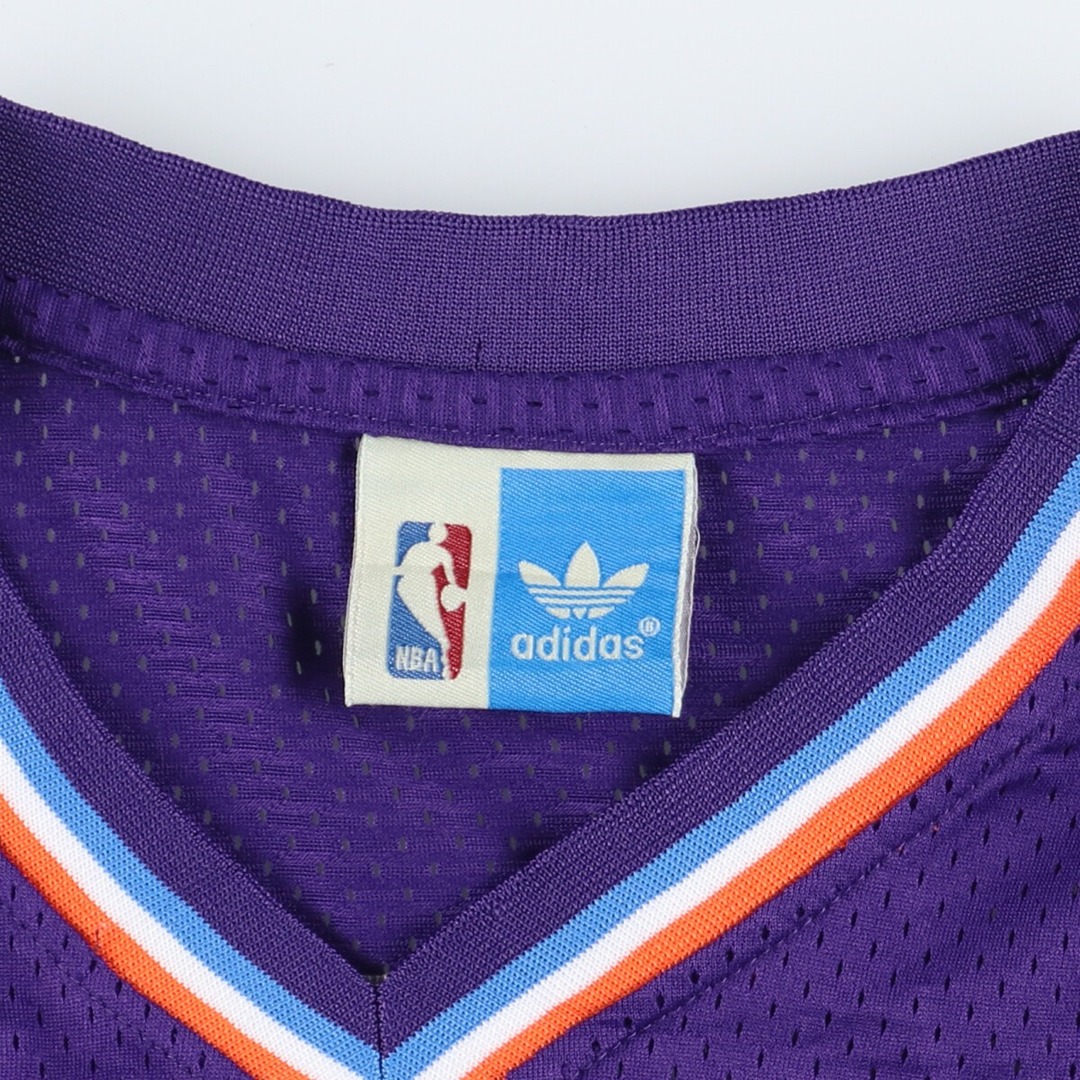 adidas(アディダス)の古着 アディダス adidas ORIGINALS オリジナルス NBA UTAH JAZZ ユタジャズ メッシュ ゲームシャツ レプリカユニフォーム メンズM /eaa363609 メンズのトップス(Tシャツ/カットソー(半袖/袖なし))の商品写真