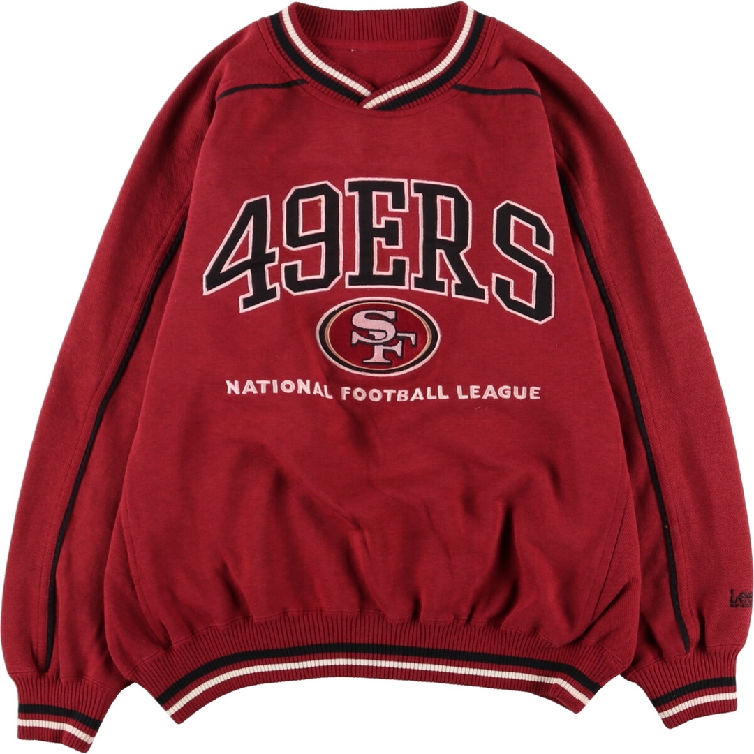 リー Lee NFL SANFRANCISCO 49ERS サンフランシスコフォーティナイナーズ スウェットシャツ トレーナー メンズXL /eaa363666