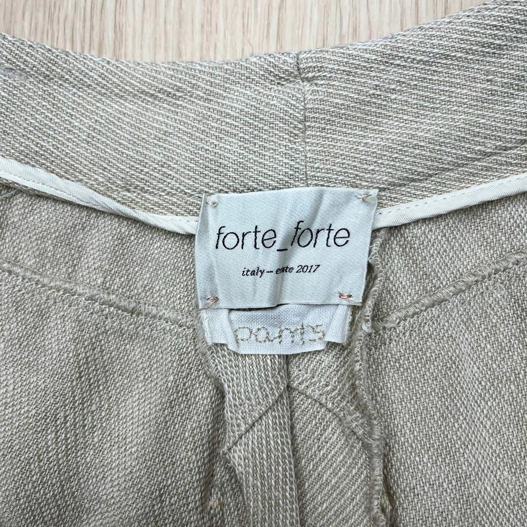 forte_forte - ○ forte_forte フォルテフォルテ リネン パンツの通販