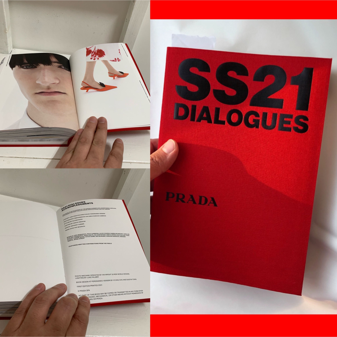 印刷物PRADA プラダ SS21 DIALOGUES BY PRADA ダイアログ本