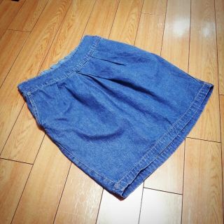 ダブルクローゼット(w closet)のデニムコクーンスカート(ミニスカート)