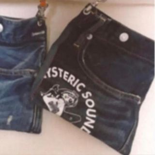 ヒステリックグラマー(HYSTERIC GLAMOUR)のHYS DENIM REMAKEポシェット(ショルダーバッグ)