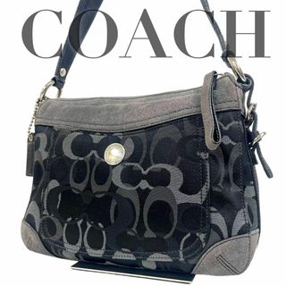 COACH コーチ バッグ シグネチャー キャンバス スエード ゴールド1499