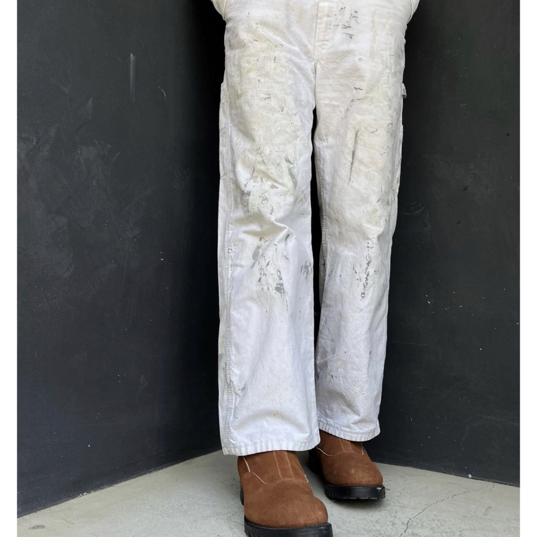 ディッキーズ　ペイント　デニムパンツ メンズのパンツ(サロペット/オーバーオール)の商品写真
