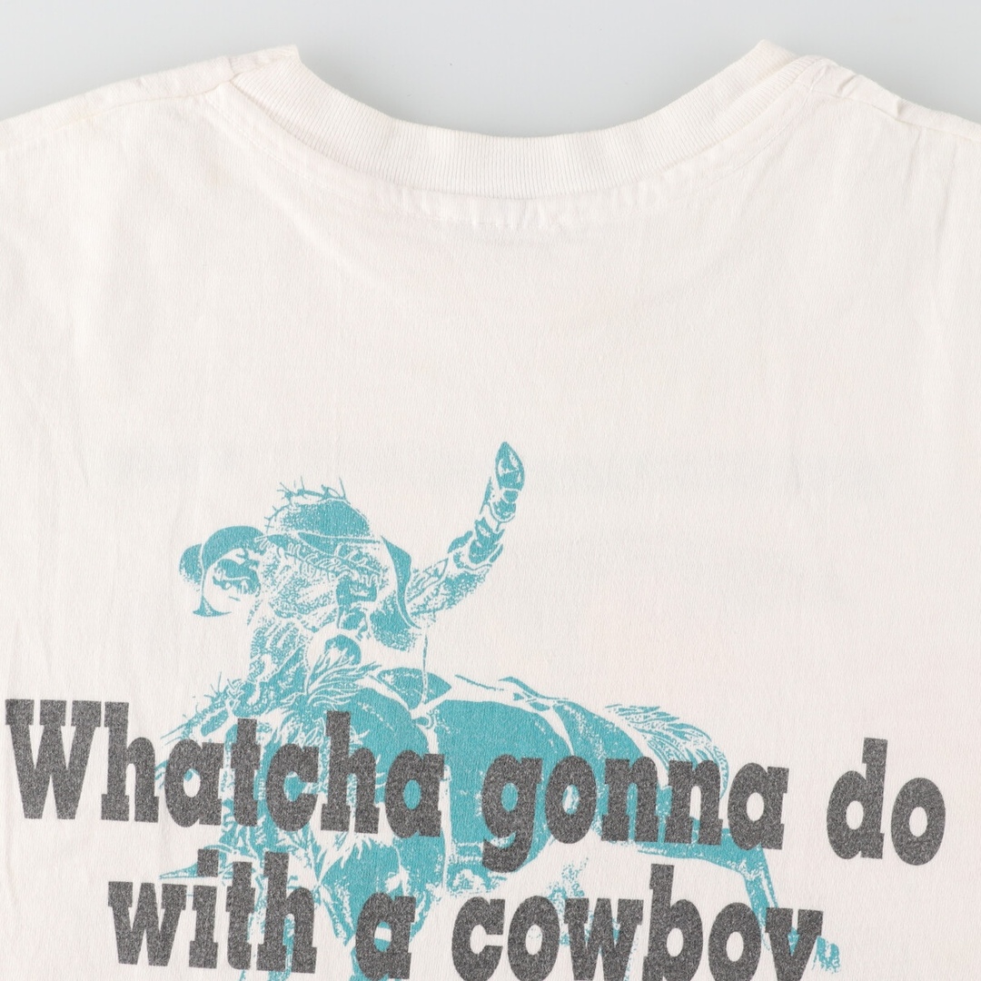 90年代 ヘインズ Hanes CHRIS LEDOUX クリスルドゥ 両面プリント バンドTシャツ バンT USA製 メンズL ヴィンテージ /eaa357381 8