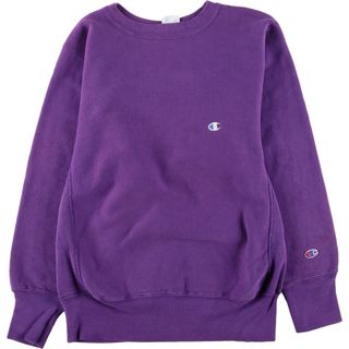 チャンピオン(Champion)の古着 90年代 チャンピオン Champion リバースウィーブ 刺繍タグ ワンポイントロゴスウェット トレーナー USA製 メンズS ヴィンテージ /eaa362616(スウェット)