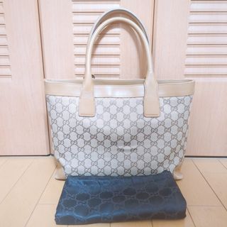 グッチ(Gucci)の❤レア品★GUCCI★GGキャンバストートバッグ&袋★配送無料●値引不可●即購(トートバッグ)