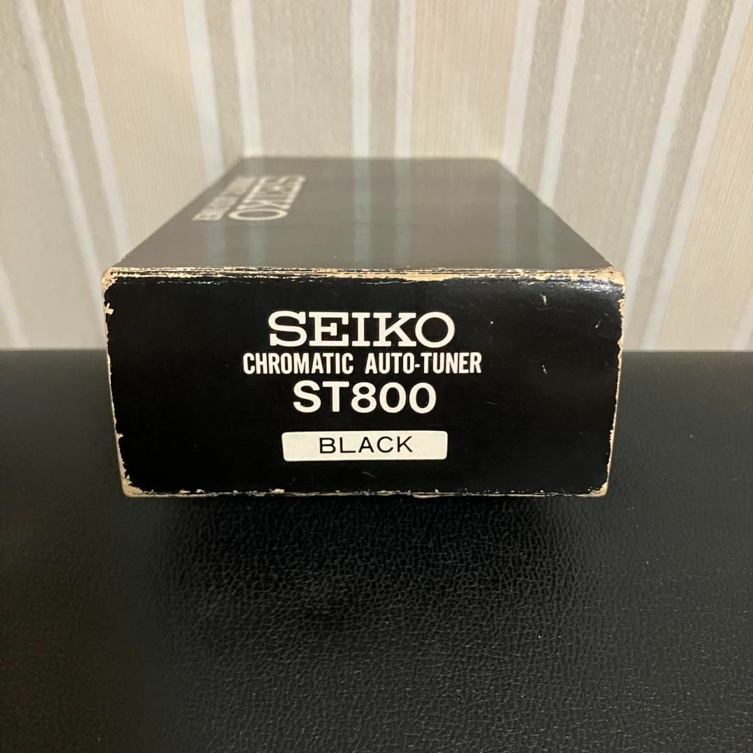 SEIKO チューナー ST800 black セイコー チューニング ブラック 4