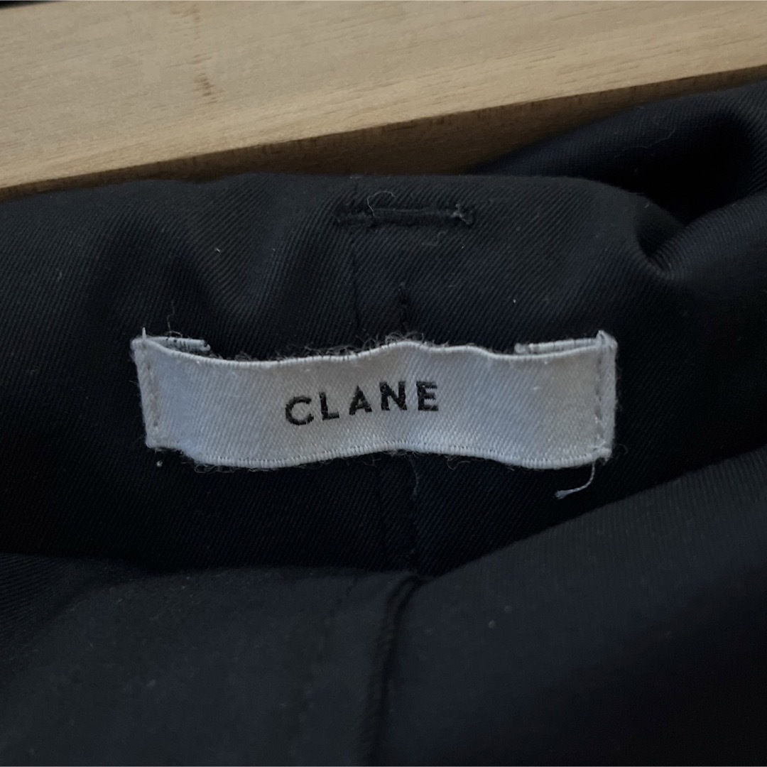 CLANECLANE クラネ ハイウエスト タックパンツ