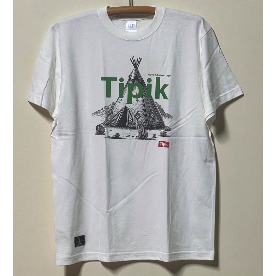 新品　Tipik ティピ　Tシャツ　キャンプ　アウトドア　l