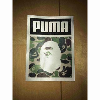 アベイシングエイプ(A BATHING APE)のA BATHING APE® X PUMA  コラボステッカー？(その他)