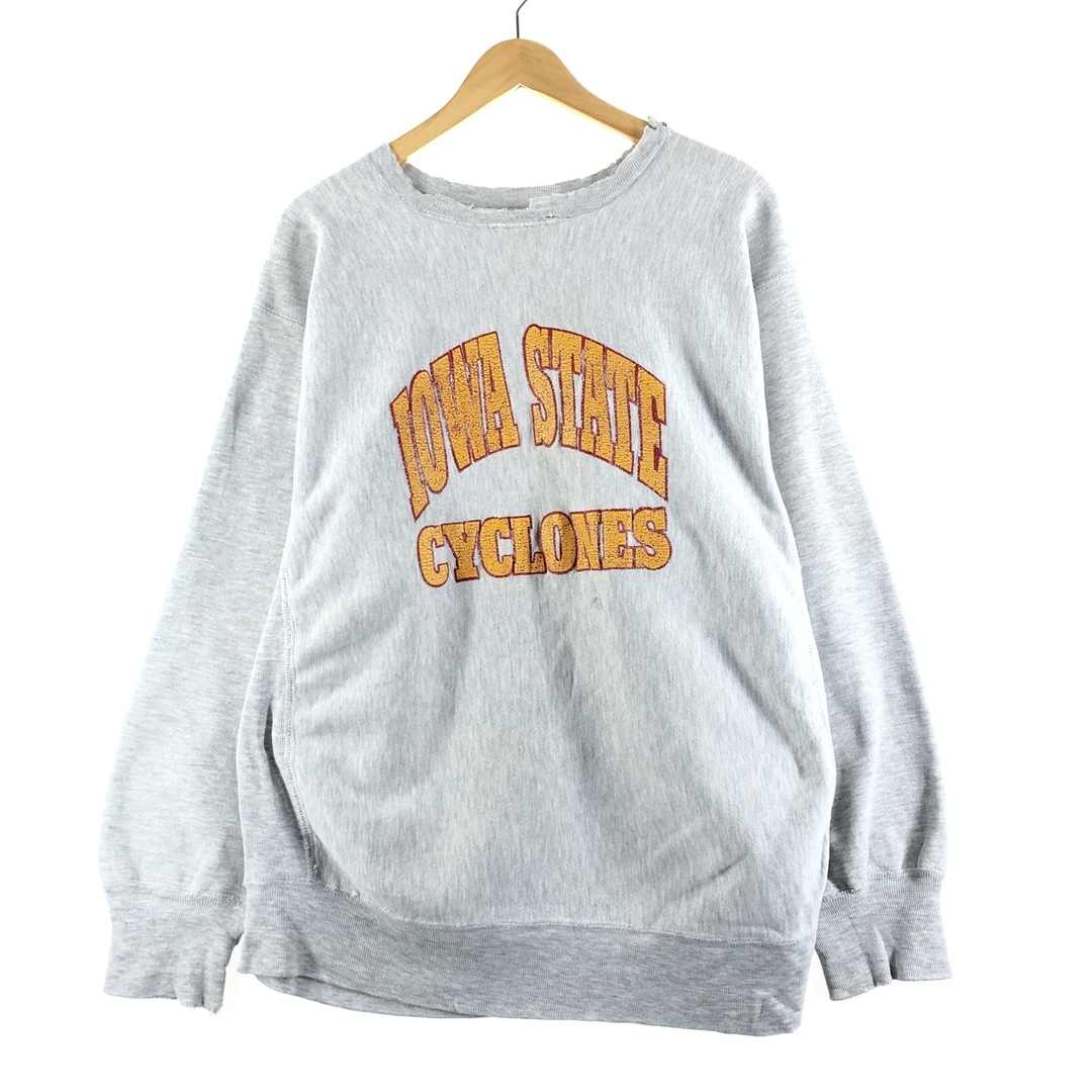 古着 80年代 チャンピオン Champion リバースウィーブ トリコタグ IOWA