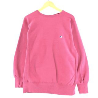 チャンピオン(Champion)の古着 90年代 チャンピオン Champion リバースウィーブ 刺繍タグ ワンポイントロゴスウェット トレーナー USA製 メンズL ヴィンテージ /eaa362891(スウェット)