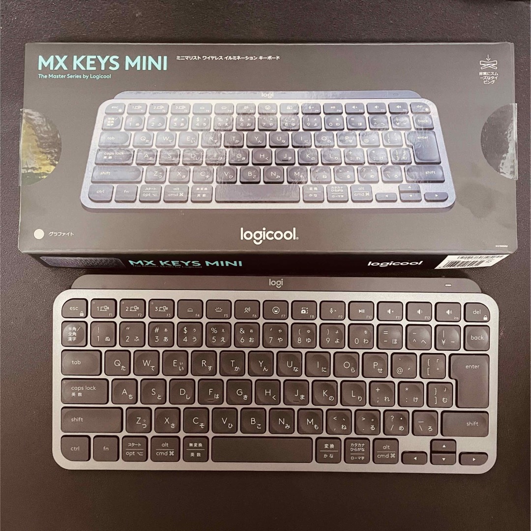 ロジクール キーボード KX700GRd MX KEYS mini