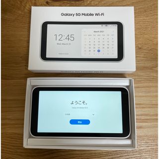 ギャラクシー(Galaxy)のGalaxy 5G Mobile Wi-Fi(PC周辺機器)