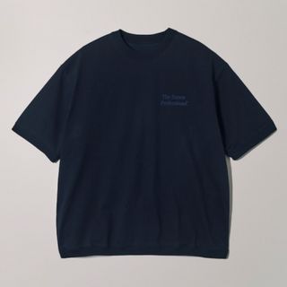 ワンエルディーケーセレクト(1LDK SELECT)のennoy Short sleeve hem rib tee (NAVY)(Tシャツ/カットソー(七分/長袖))