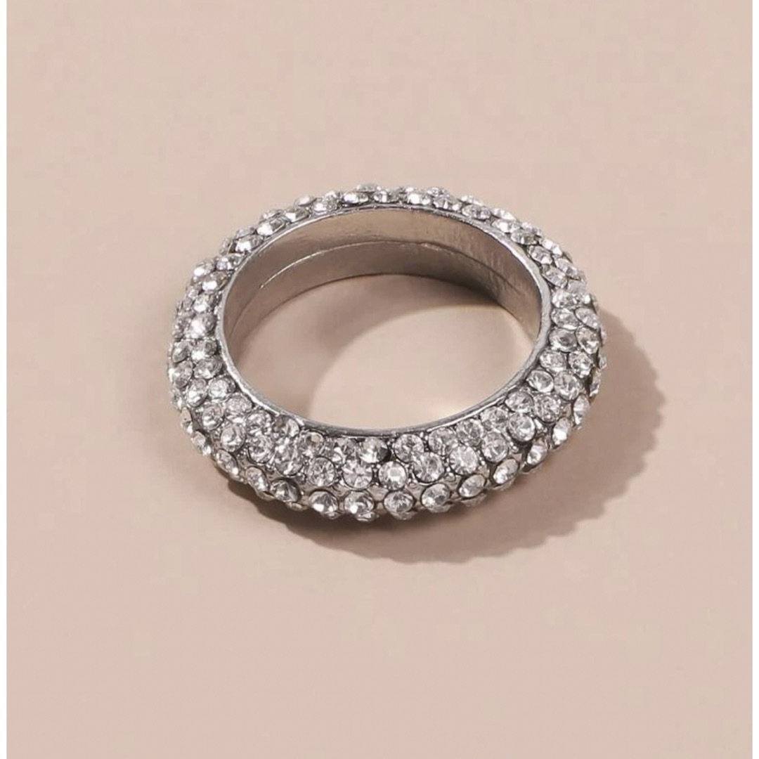 agete(アガット)の【Design zirconia ring】#223 レディースのアクセサリー(リング(指輪))の商品写真