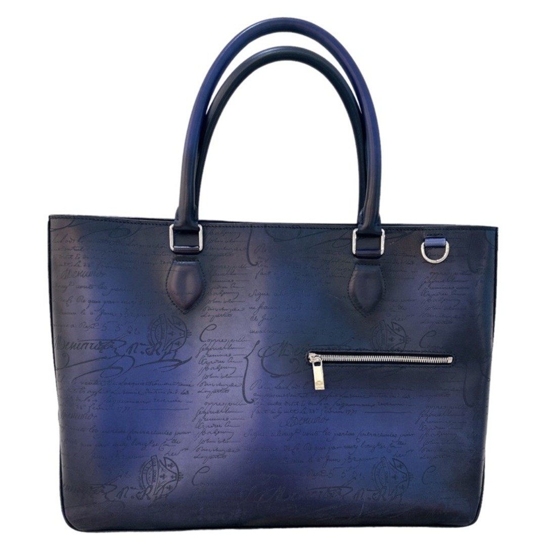 ベルルッティ Berluti TOUJOURS　トートバック UTOPIA BLUE カーフ メンズ トートバッグ