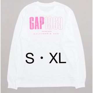 ギャップ(GAP)のtシャツ Tシャツ GAP 1969ロゴ 長袖Tシャツ(ユニセックス)(Tシャツ(長袖/七分))