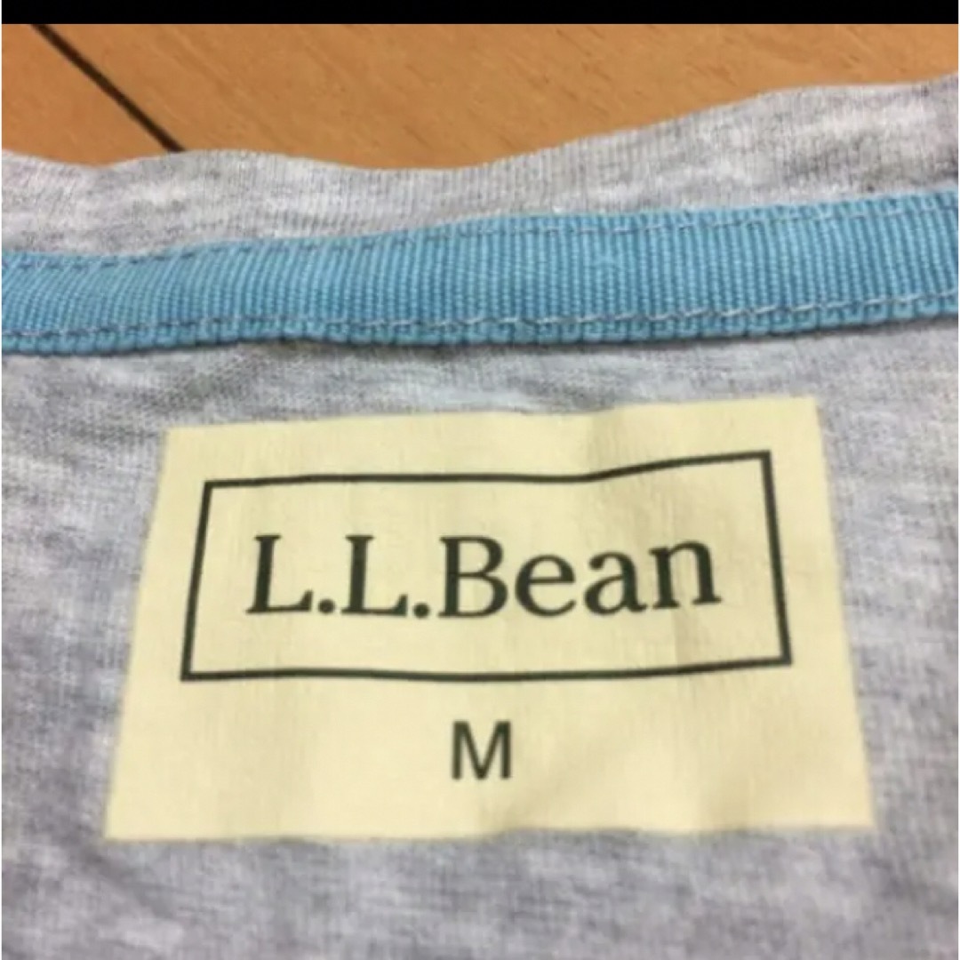 L.L.Bean(エルエルビーン)のLLbeanグレーコットンT レディースのトップス(Tシャツ(半袖/袖なし))の商品写真