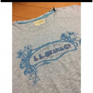 エルエルビーン(L.L.Bean)のLLbeanグレーコットンT(Tシャツ(半袖/袖なし))