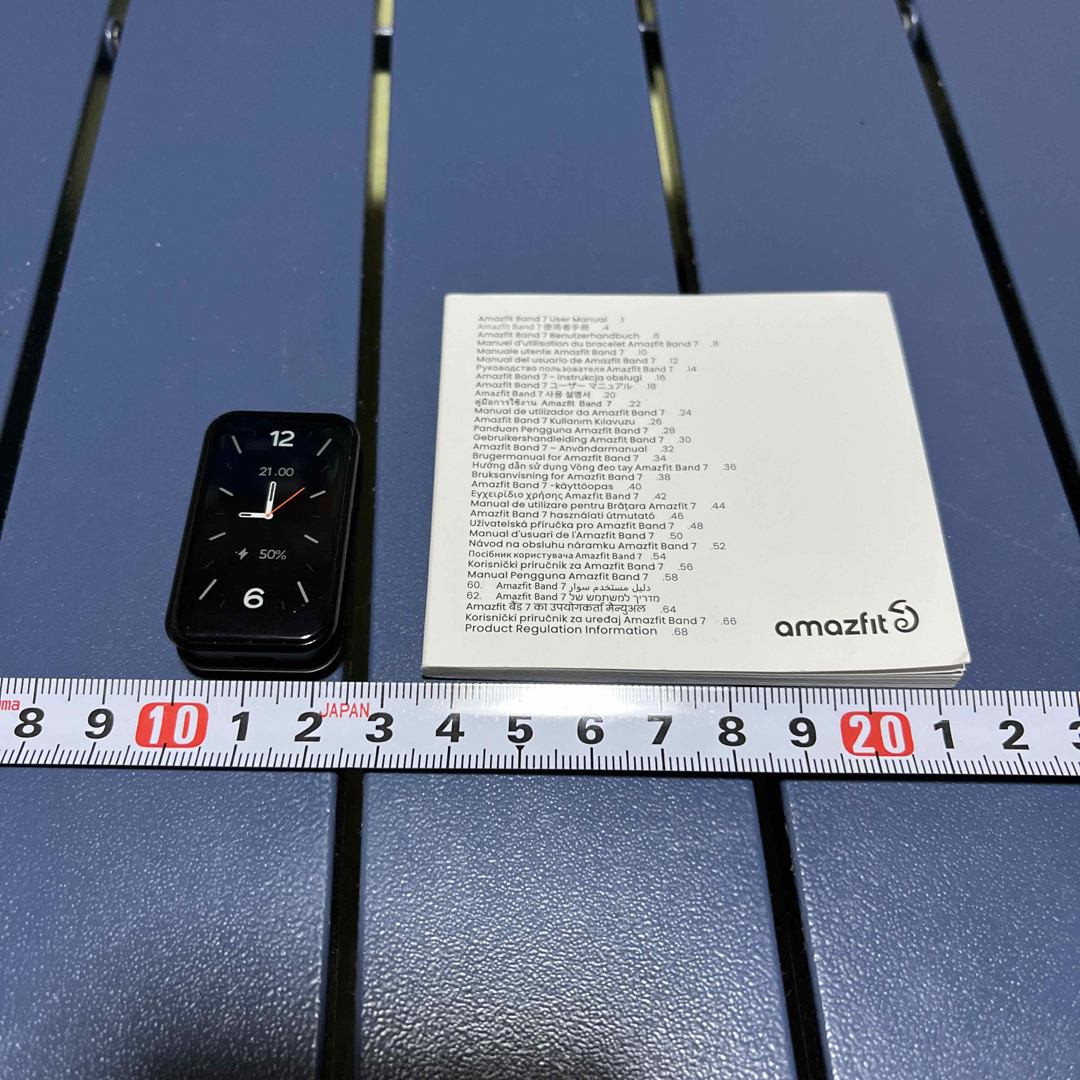 Amazfit(アマズフィット)のAmazefit Band7 メンズの時計(腕時計(デジタル))の商品写真