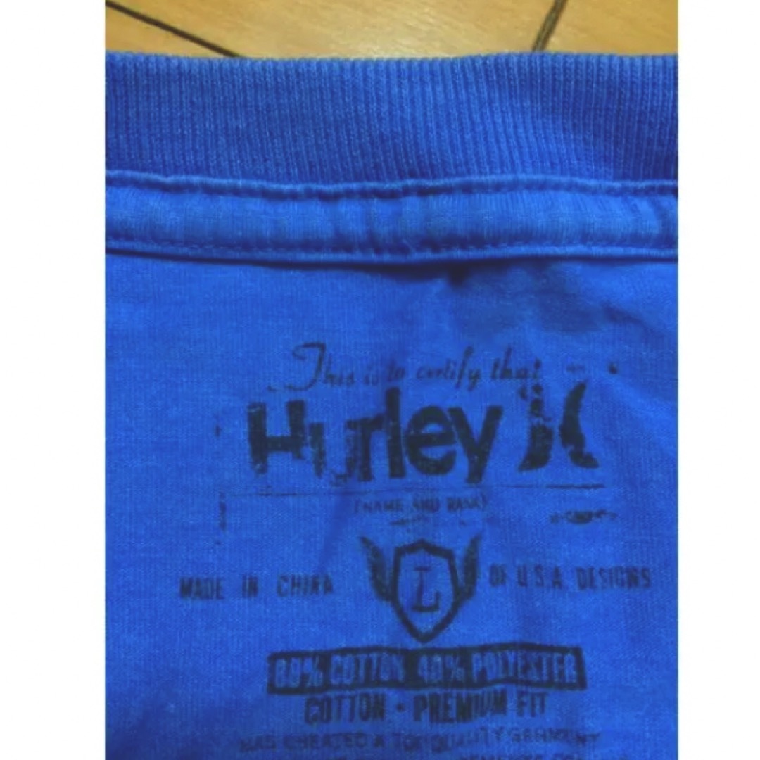 Hurley(ハーレー)のハーレーブルーデザインコットンT メンズのトップス(Tシャツ/カットソー(半袖/袖なし))の商品写真