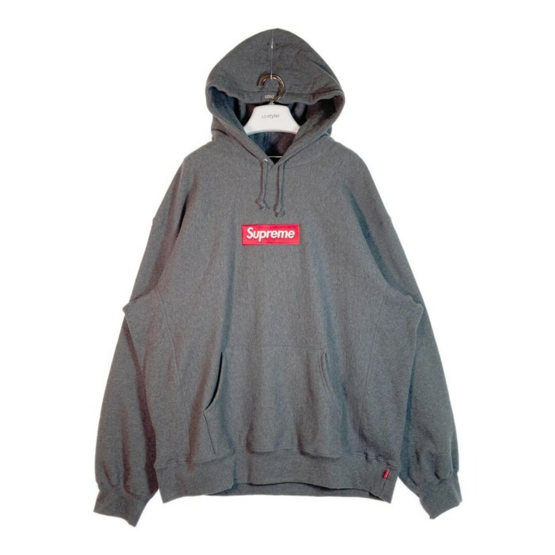 【Supreme】21FW Box Logo フーディー ボックスロゴ ブラウン