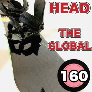 HEAD スノーボード THE GLOBAL ザ グローバル160cm