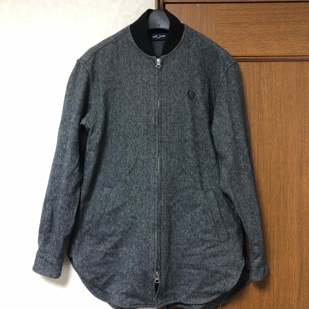 FRED PERRY(フレッドペリー)の即決 FRED PERRY BOMBER SHIRT  メンズのジャケット/アウター(ブルゾン)の商品写真