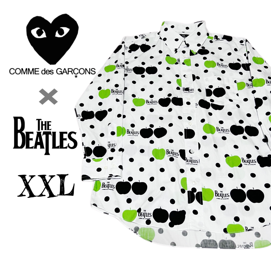 COMME des GARCONS   希少サイズXXLコムデギャルソン×ビートルズ