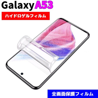 ヘラ付き Galaxy A53 5G 全面保護 SC-53C SCG15(保護フィルム)
