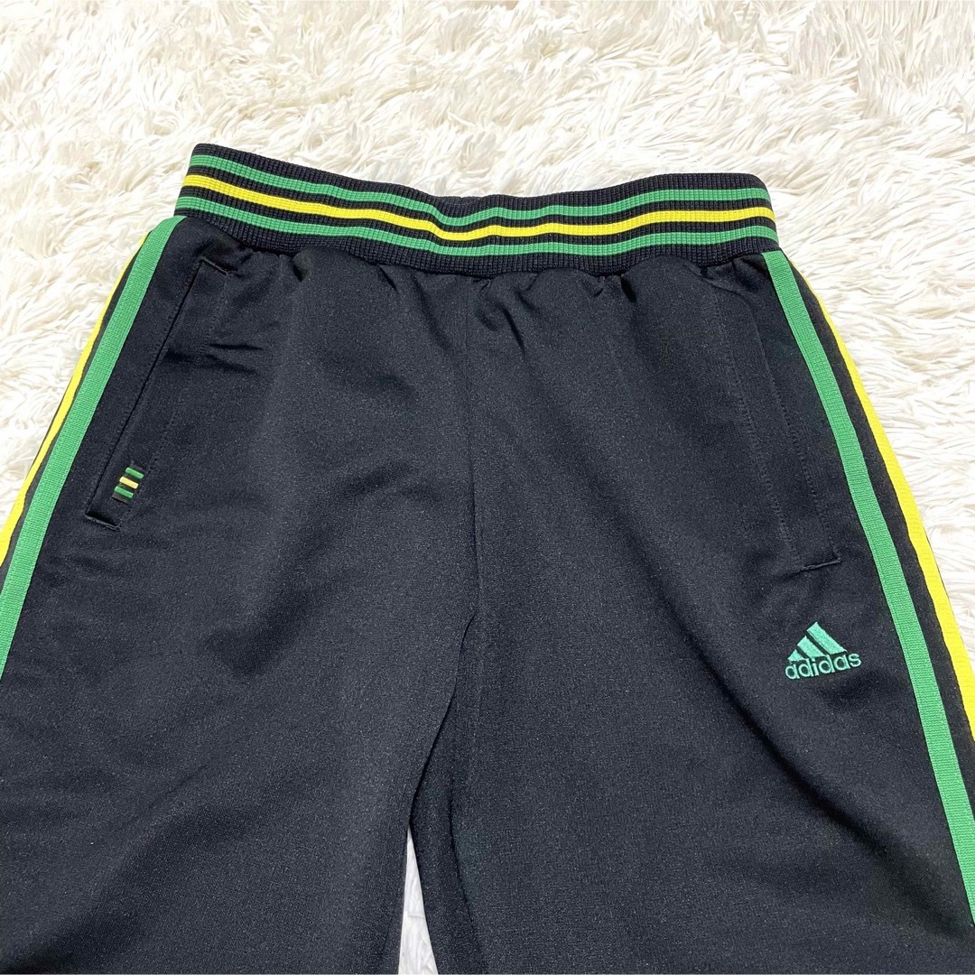 adidas - アディダス 3本ライン ジャージパンツ 刺繍ロゴ レディースL