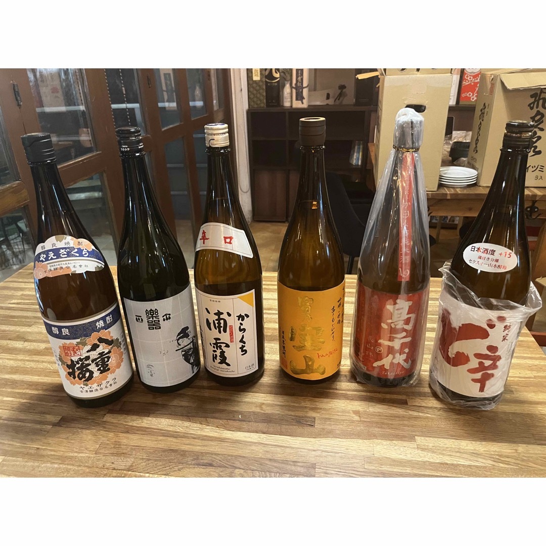日本酒6本セット　値下げしました 食品/飲料/酒の酒(日本酒)の商品写真