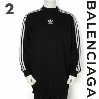 バレンシアガ(Balenciaga)の新品 BALENCIAGA / ADIDAS ロングスリーブTシャツ 2(Tシャツ/カットソー(七分/長袖))