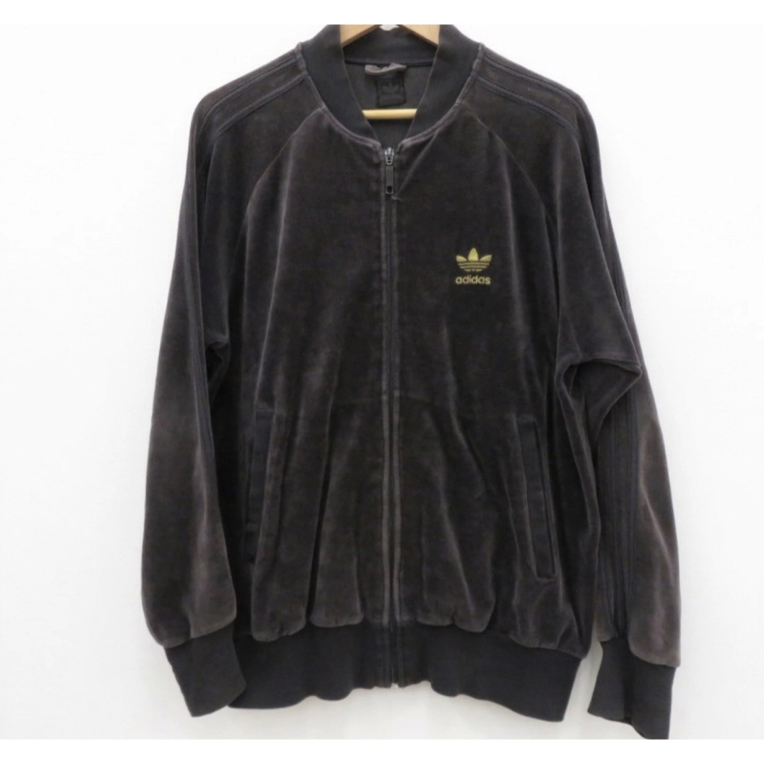 adidas ジャージ トラックジャケット ベロア ヴィンテージ - ジャージ