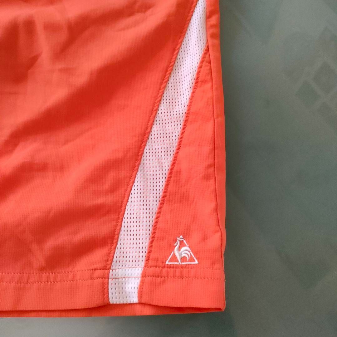 le coq sportif(ルコックスポルティフ)のLe coq sportif ルコック　レディスハーフパンツ　オレンジ　サイズO レディースのパンツ(ハーフパンツ)の商品写真