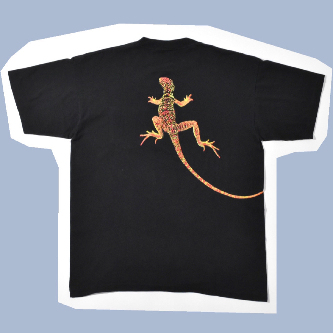 90s Marlboro Original Lizard TEE XL 黒 公式