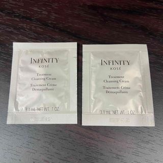 インフィニティ(Infinity)のINFINITY   トリートメントクレンジングクリーム  サンプル2個(サンプル/トライアルキット)