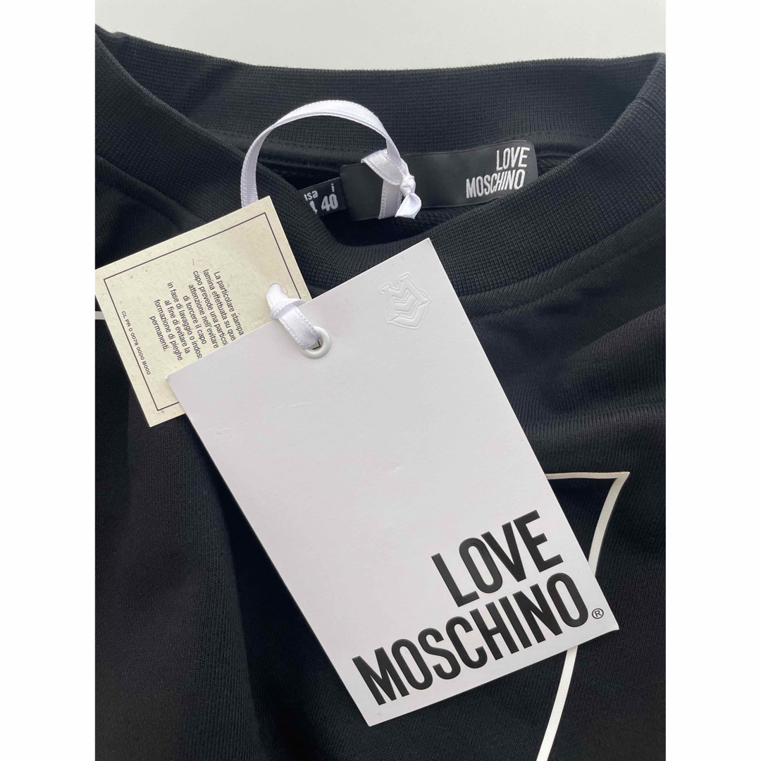 MOSCHINO(モスキーノ)の【新品】MOSCHINO モスキーノ  スウェット トレーナー レディースのトップス(トレーナー/スウェット)の商品写真