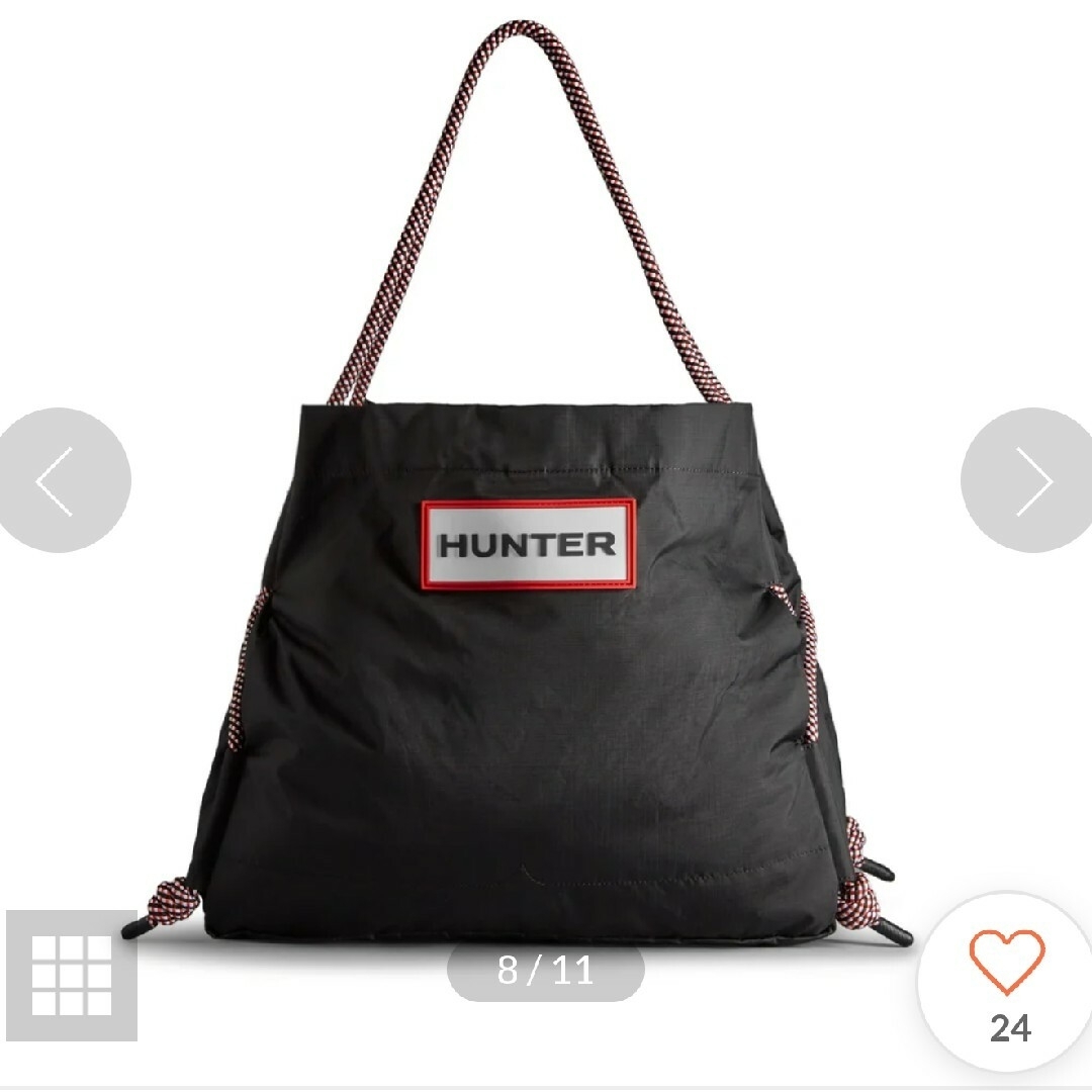 HUNTER(ハンター)のハンター HUNTER トラベル リップストップ ビーチ バッグ メンズのバッグ(ショルダーバッグ)の商品写真