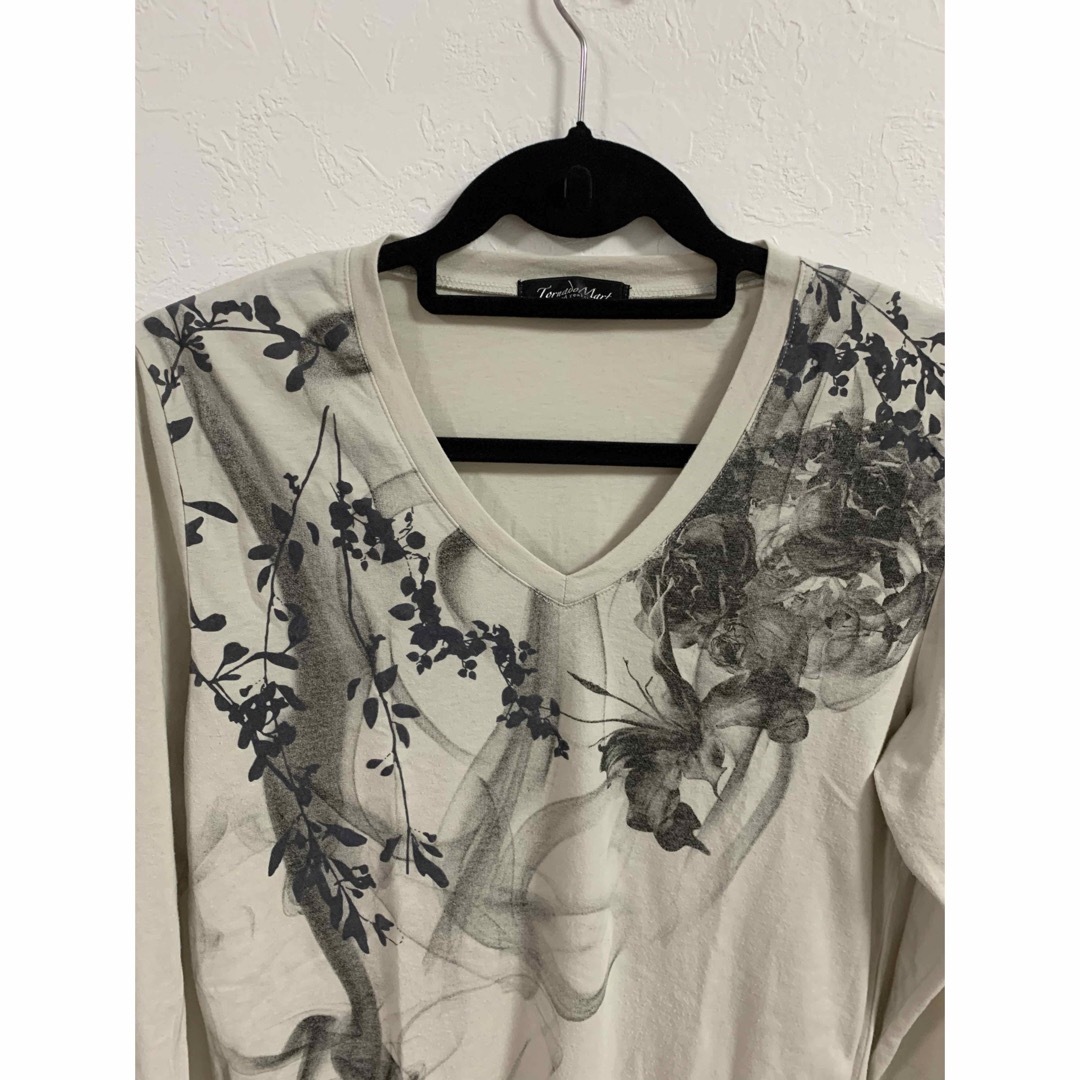 TORNADO MART(トルネードマート)のトルネードマート ロングTシャツ サイズL ベージュ系 メンズのトップス(Tシャツ/カットソー(七分/長袖))の商品写真