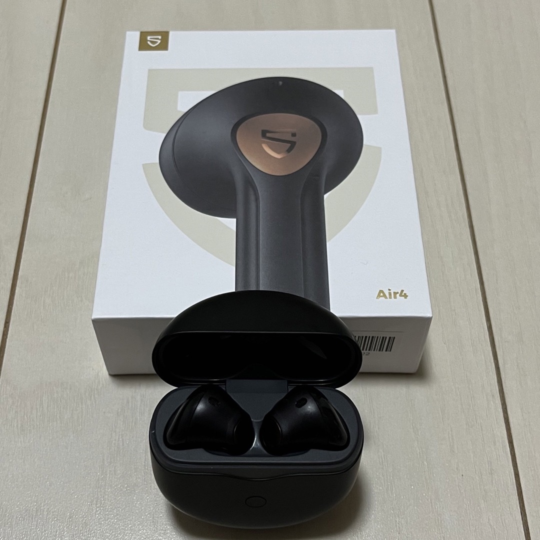 人気定番 新品未使用 soundpeats air4 ワイヤレスイヤホン