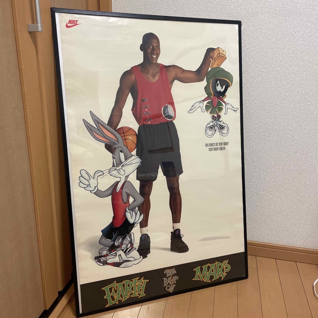 nike マイケルジョーダン スペースジャム ポスター nike マイケルジョーダン スペースジャム ポスター