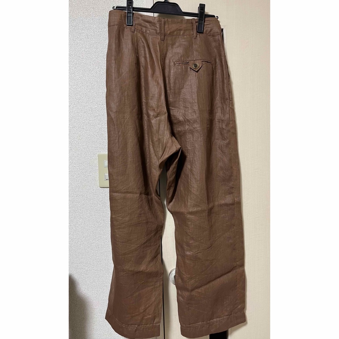 STUDIO NICHOLSON - STUDIO NICHOLSON BAG PANTS リネンパンツ 1の通販